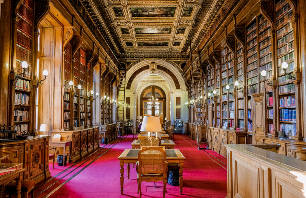 Bibliothèque du Sénat, Palais du Luxembourg à Paris © Histoires de Patrimoine