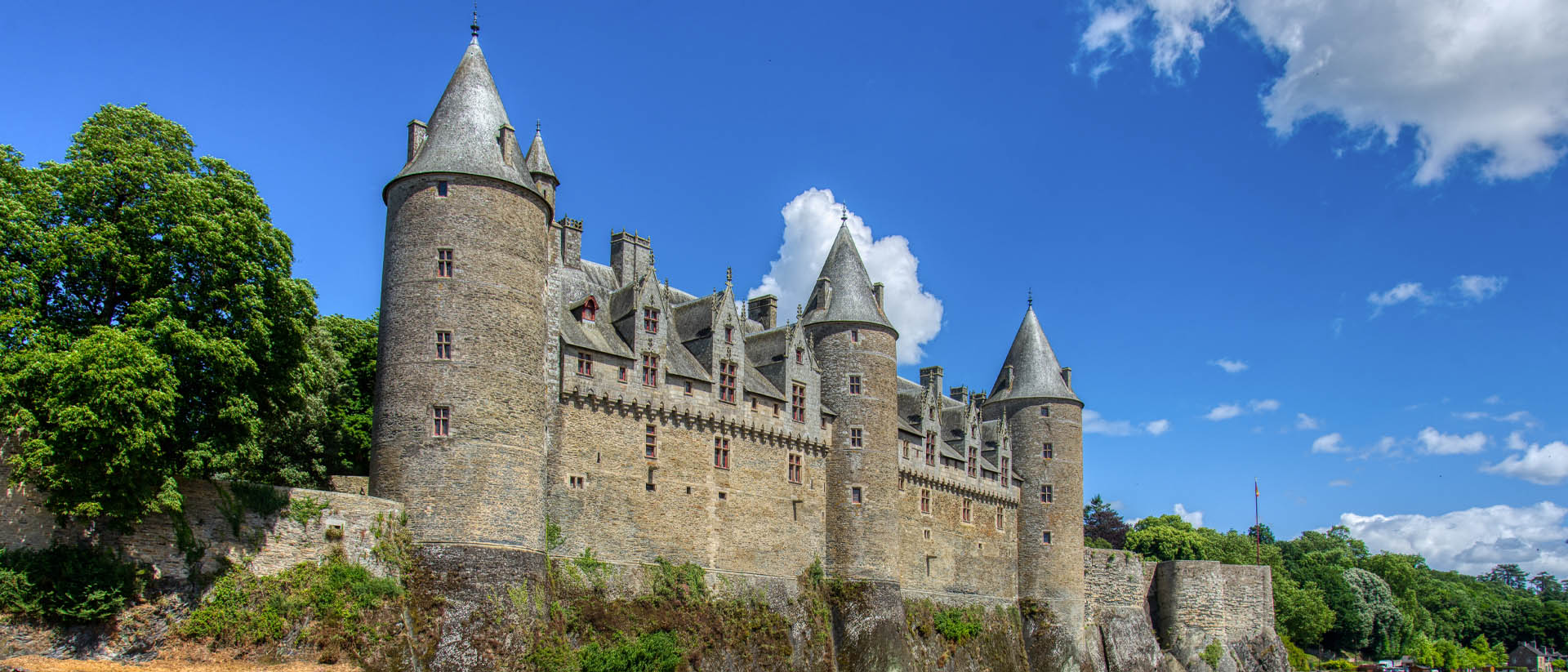 Château de Josselin dans le Morbihan © Depositphoto