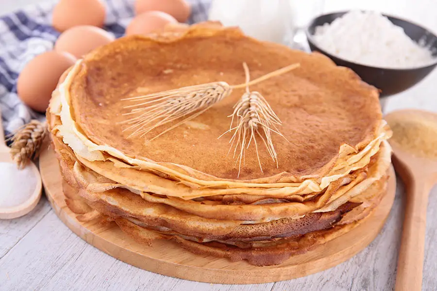 Crêpes de blé © Depositphotos