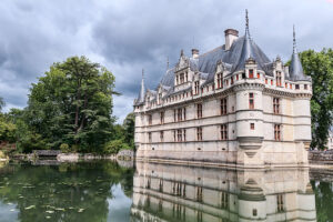 Château d'Azay-le-Rideau, châteaux de la Loire, France