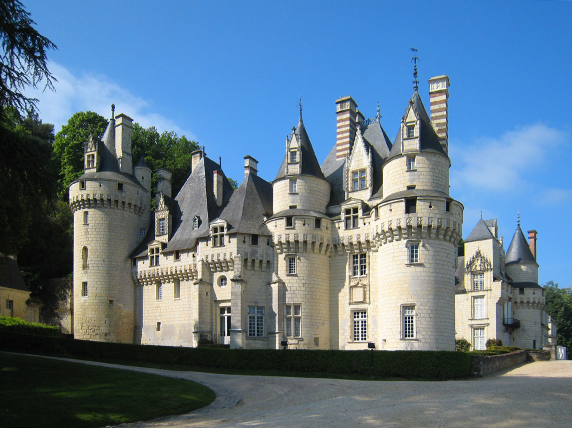 Château D'Ussé, châteaux de la Loire, France