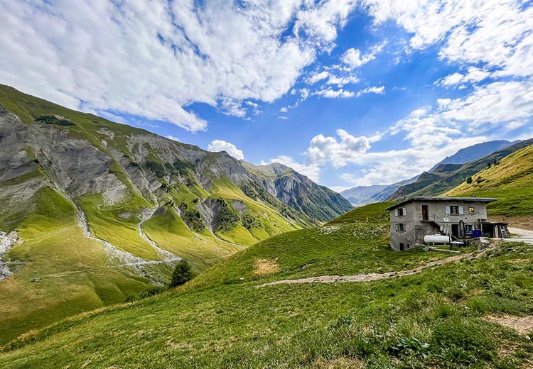 Paysage montagnard français