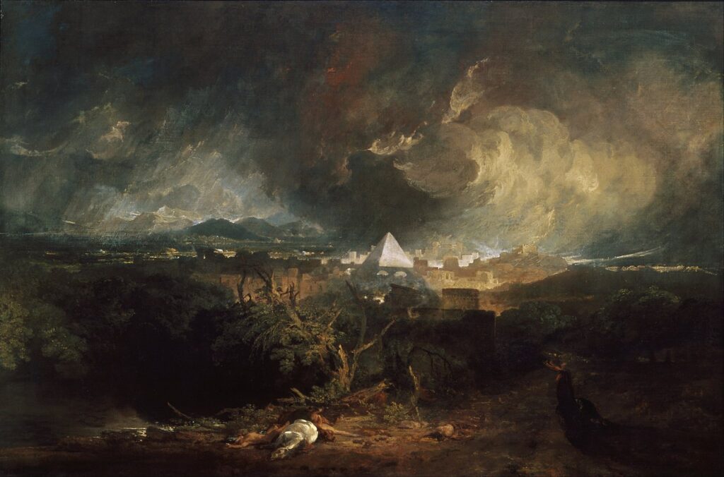 Joseph Turner - The Fifth Plague of Egypt, Musée d'art d'Indianapolis