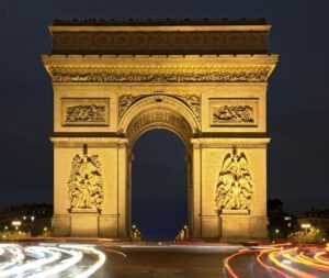 Arc de Triomphe, Paris, France