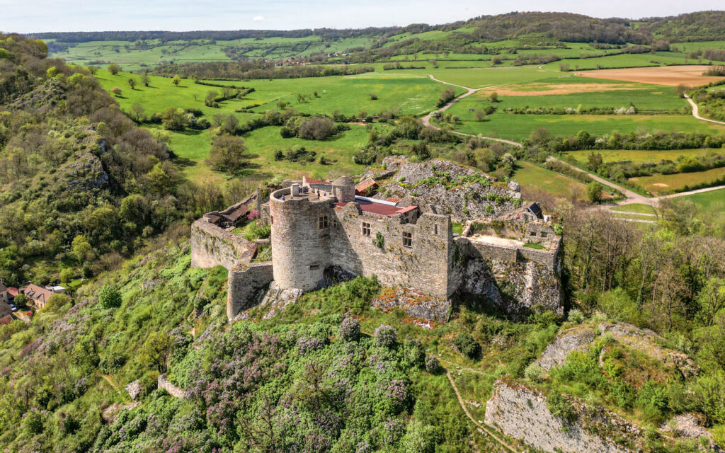 Château de Mâlain en Côte-d'Or, Bourgogne © Histoires de patrimoine